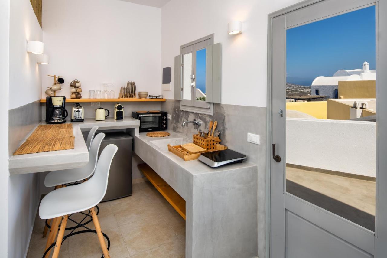 Astivi Santorini Apartments Pýrgos エクステリア 写真